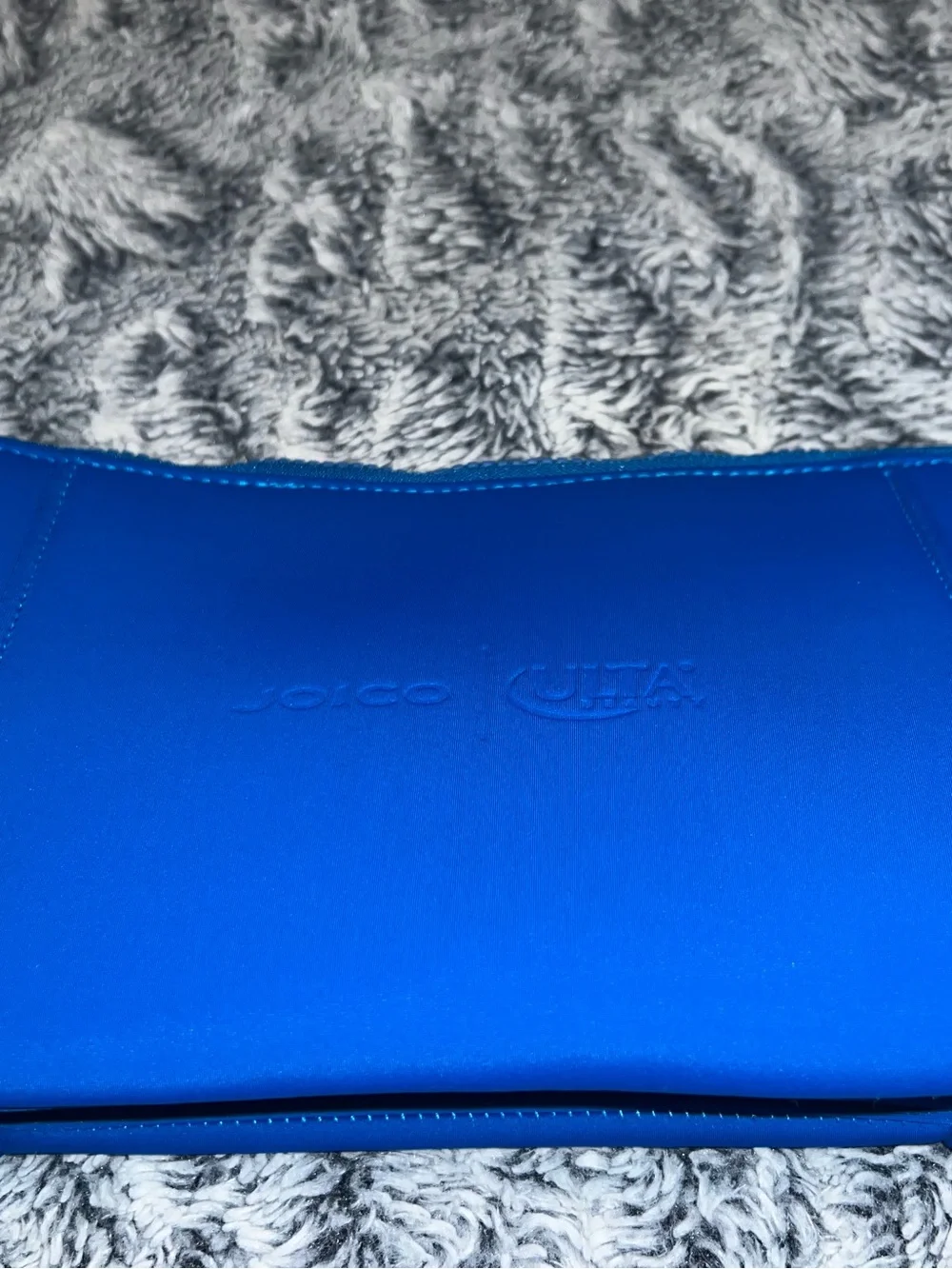 Joico Supergirl Makeup Bag Pouch Bright Blue